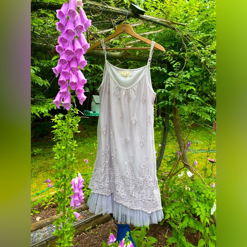 a’reve silver/grey dress size Large.